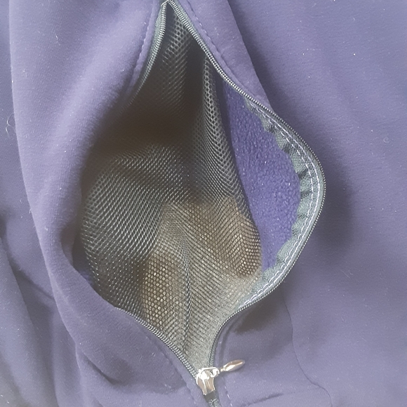 Vintage Y2K Performance Bicycle Fleece Cycling Jersey, Rear Zip Kangaroo Pocket - Picture 7 of 16